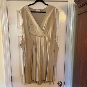 Calvin Klein Beige Midi Dress